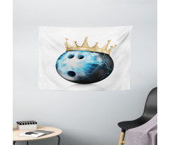 Ball with Crown Wide Tapestry