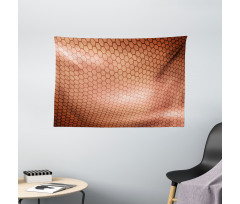 Comb Pattern Waves Wide Tapestry