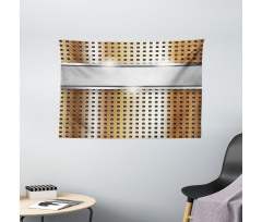 High Tech Theme Image Wide Tapestry