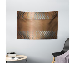 Perforated Grid Wide Tapestry