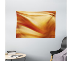 Wavy Color Curves Wide Tapestry