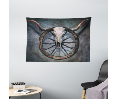 West Skull Wide Tapestry