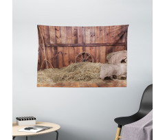 Old Stable Wide Tapestry