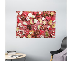 Sugary Treats Wide Tapestry