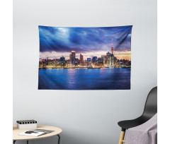 Auckland in New Zealand Wide Tapestry