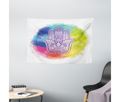 Dreamy Esoteric Charm Wide Tapestry