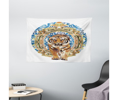 Japanese Exotic Adventure Wide Tapestry