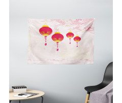 New Year of China Wide Tapestry