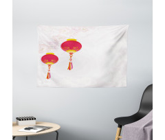 China New Year Wide Tapestry
