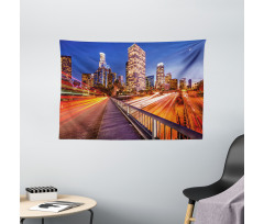 Los Angeles USA Downtown Wide Tapestry