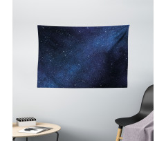 Space and Stars Wide Tapestry