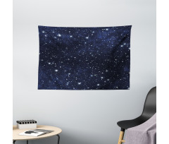 Vivid Celestial Sky View Wide Tapestry