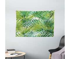 Colorful Illustration Natural Wide Tapestry