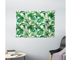 Equatorial Leaves Wide Tapestry