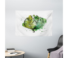 Abstract Cardunculus Wide Tapestry