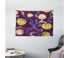 Vibrant Colored Vegan Wide Tapestry
