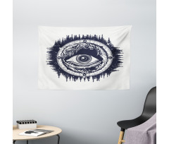 All Seeing Eye Wide Tapestry