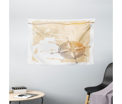 Nautical Ship Rope Cool Wide Tapestry