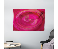 Abstract Swirls Shapes Wide Tapestry