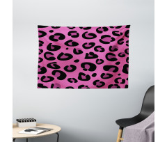 Leopard Animal Skin Wide Tapestry