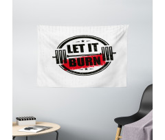 Strong Training Grunge Wide Tapestry