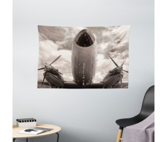 Turboprop Nose Wide Tapestry