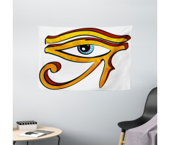 Eye Shape Egyptian Wide Tapestry