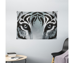 Tiger Sharp Eyes Wildlife Wide Tapestry