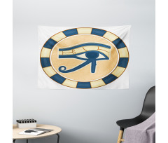 Egyptian Shape Wide Tapestry