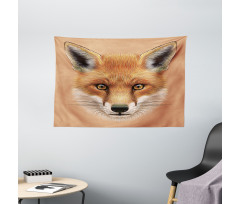 Fluffy Face Forest Wide Tapestry