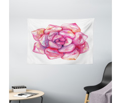 Tropical Mexican Flora Wide Tapestry