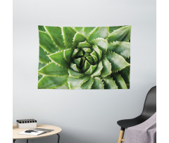 Green Leaf Exotic Mexico Wide Tapestry