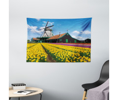 Dutch Tulips Country Wide Tapestry