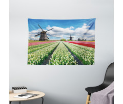 Vivid Farmland Scenic Wide Tapestry