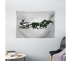 Chariot Gladiator Wide Tapestry