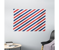 Diagonal Retro Wide Tapestry