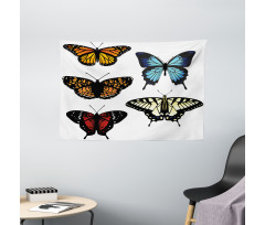 Monarch Lady Wide Tapestry