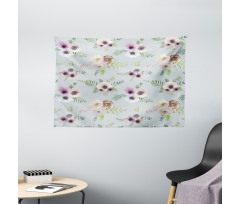 Shabby Bridal Wide Tapestry