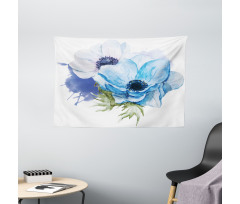 Rustic Blossoms Wide Tapestry