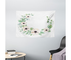 Fresh Plants Wide Tapestry