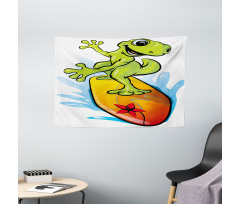 Gecko Surf Wide Tapestry