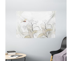 Nature Branches Lake Wide Tapestry