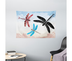 Exotic Animal Wing Wide Tapestry