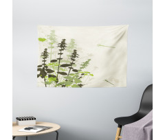 Wildflowers Grassland Wide Tapestry