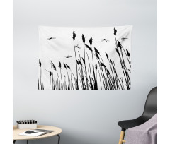 Wheat Field Autumn Wide Tapestry