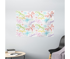 Insects Wings Wide Tapestry