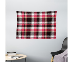 Striped Old Fashioned Wide Tapestry