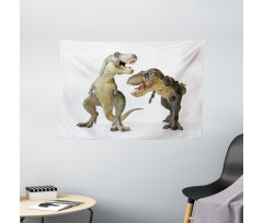 T-Rex Pair Predators Wide Tapestry