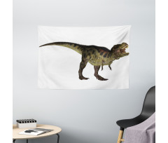 Prehistoric Reptilian Wide Tapestry