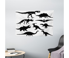 Wild Skeleton Wide Tapestry